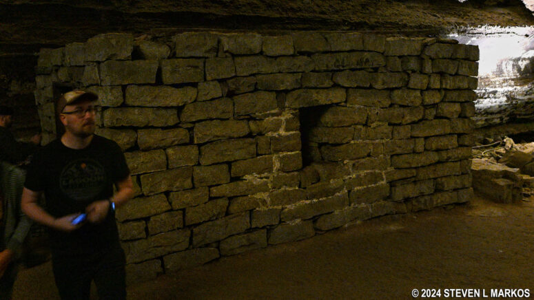 Remnants of the Tuberculosis Hospital inside Mammoth Cave