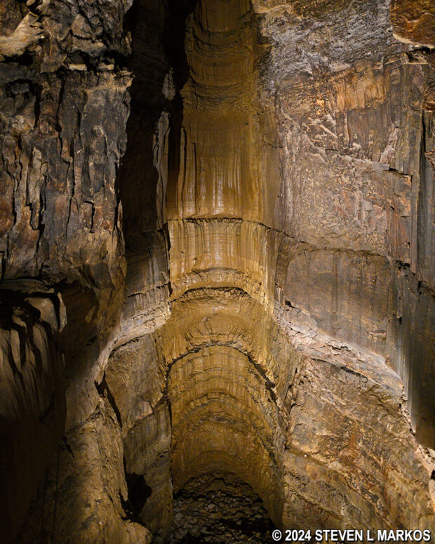 Ruins of Karnak inside the Mammoth Dome, Mammoth Cave National Park