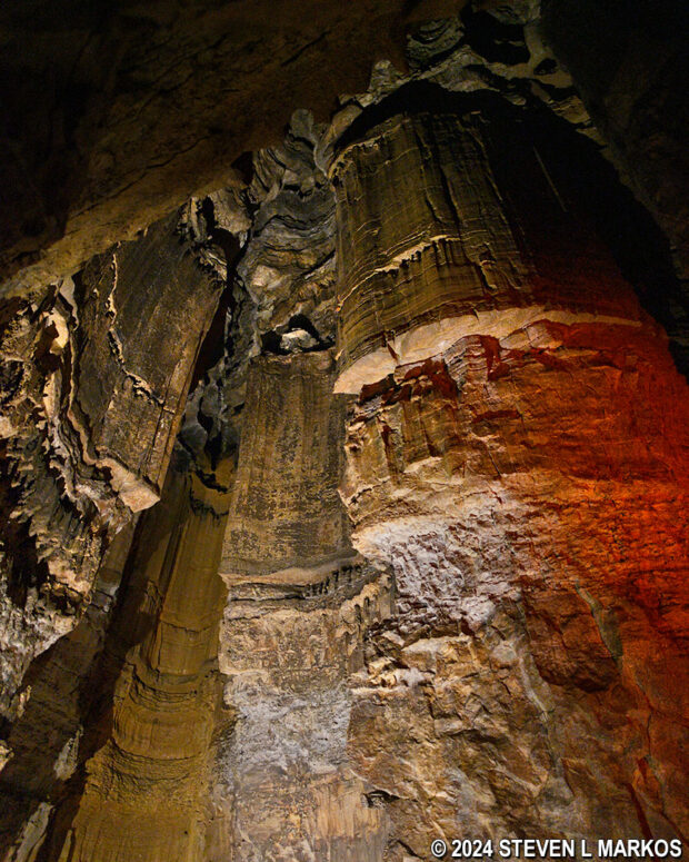 Ruins of Karnak inside the Mammoth Dome, Mammoth Cave National Park