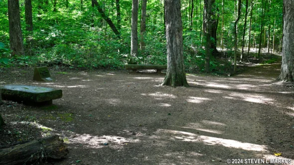 Trail of Twelve Stones at Lincoln Boyhood National Memorial