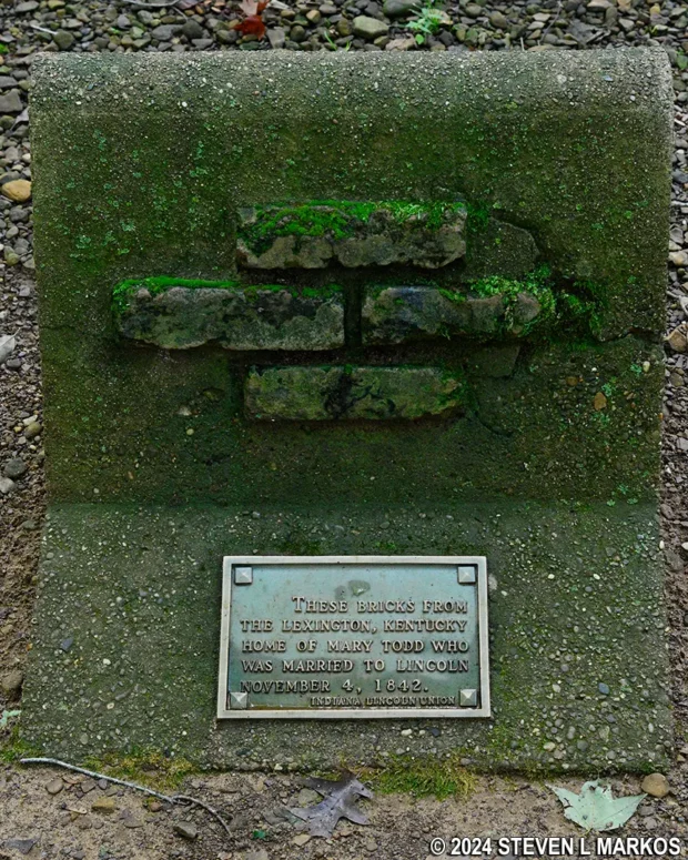 Stone 6 on the Trail of Twelve Stones at Lincoln Boyhood National Memorial