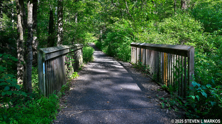 Bridge on the Roosevelt Farm Lane that spans Marijte Kill, Home of Franklin D. Roosevelt National Historic Site