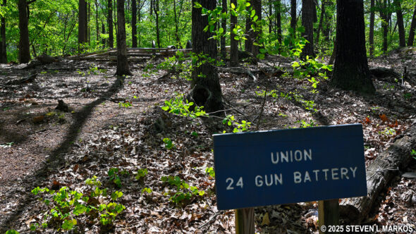 24-Gun Battery at Kennesaw Mountain National Battlefield Park