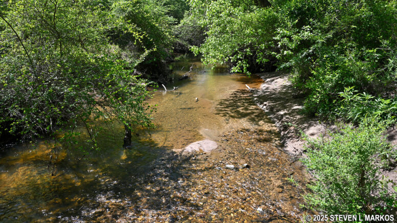 John Ward Creek flows through Kennesaw Mountain National Battlefield Park