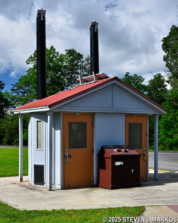 Restroom at the Little River Falls Picnic Area, Little River Canyon National Preserve
