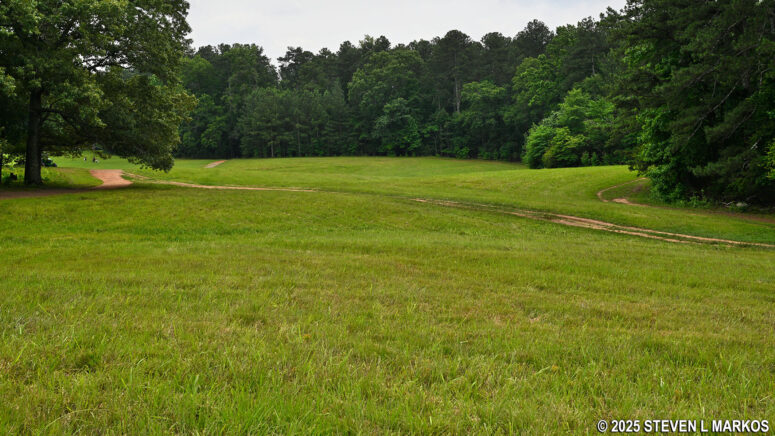 Shortcut between the Old John Ward and Cease Fire trails, Kennesaw Mountain National Battlefield Park