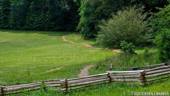 Eastern end of the Assault Trail at Cheatham Hill, Kennesaw Mountain National Battlefield Park