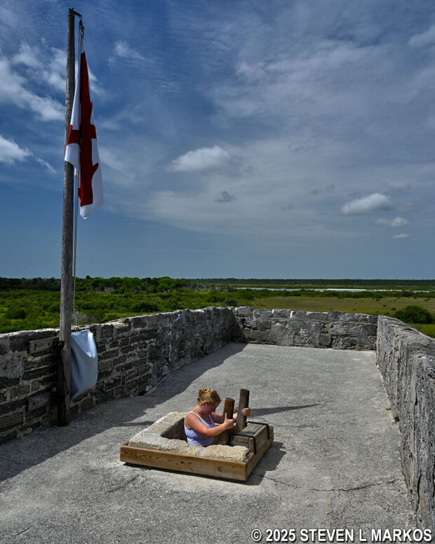 Roof of Fort Matanzas, Fort Matanzas National Monument