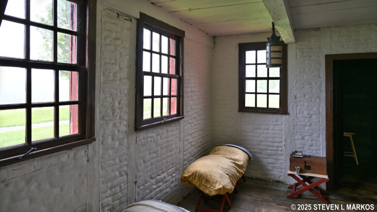 Interior of the Neilson House at Saratoga National Historical Park