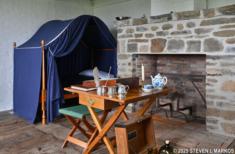 Interior of the Neilson House at Saratoga National Historical Park