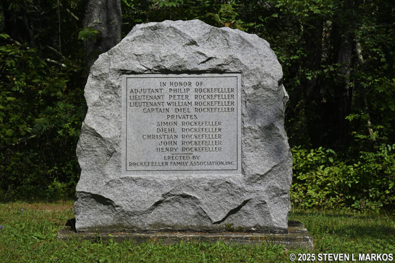 Rockefeller Family Monument at Saratoga National Historical Park