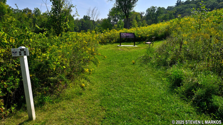 Site of the British Army's hospital during the fighting at Saratoga, Saratoga National Historical Park