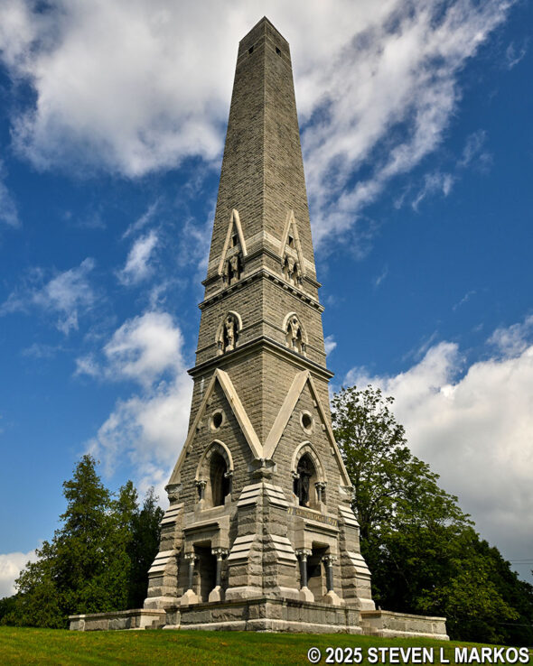 Saratoga Monument, part of Saratoga National Historical Park