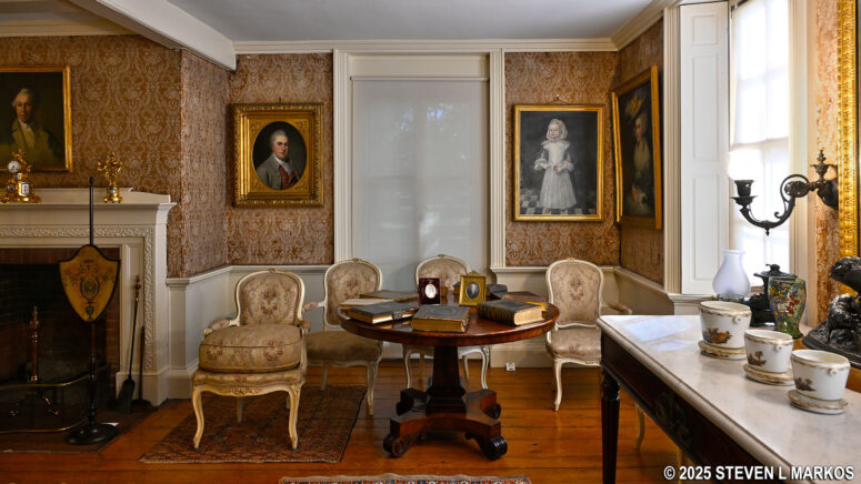 Long Room of the Old House at Peace Field, Adams National Historical Park