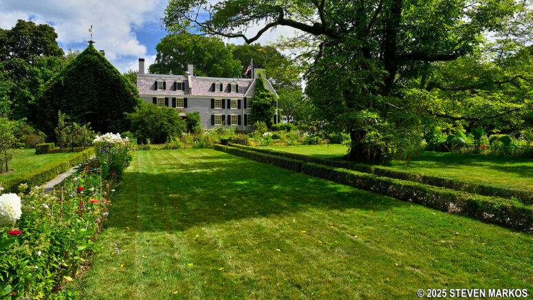 Garden at the Old House at Peace Field, Adams National Historical Park
