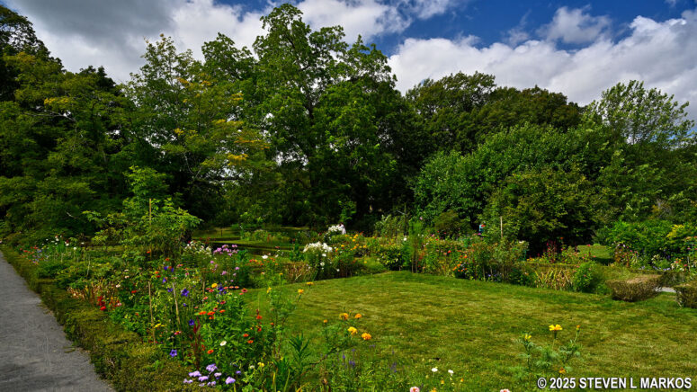 Garden at the Old House at Peace Field, Adams National Historical Park