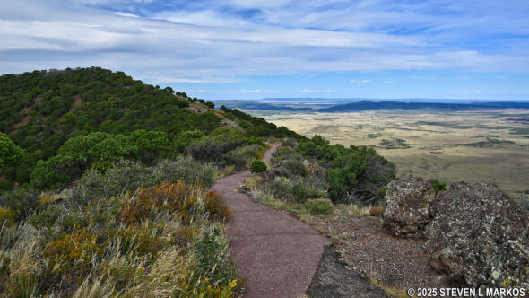Crater Rim Trail at Capulin Volcano National Monument