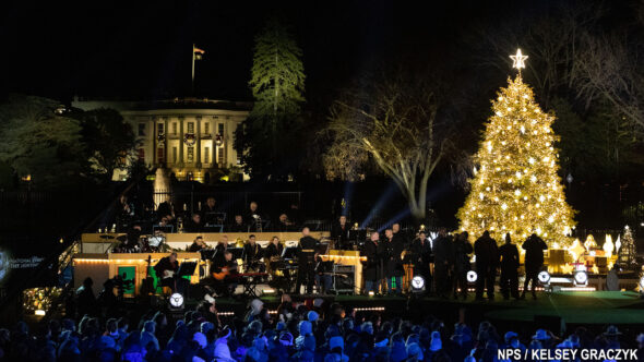 2022 National Christmas Tree Lighting. National Park Service. November 30, 2022. Photos: NPS / Kelsey Graczyk
