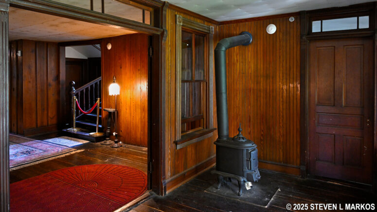 Front foyer of Clara Barton's house, Clara Barton National Historic Site