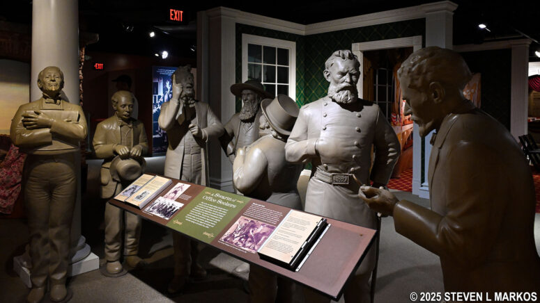 Swarm of Office Seekers exhibit in the Ford's Theatre Museum, Ford's Theatre National Historic Site