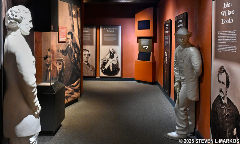 Exhibit in the Ford's Theatre Museum that focuses on the conspirators in the Lincoln assassination, Ford's Theatre National Historic Site