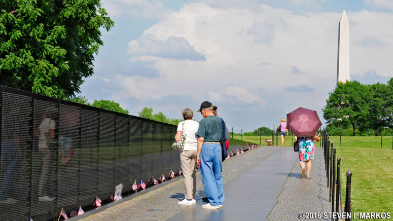 Vietnam War Veterans Memorial in Washington, D.C.