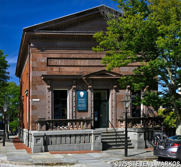 Old Bank Building, now the Visitor Center for New Bedford Whaling National Historical Park