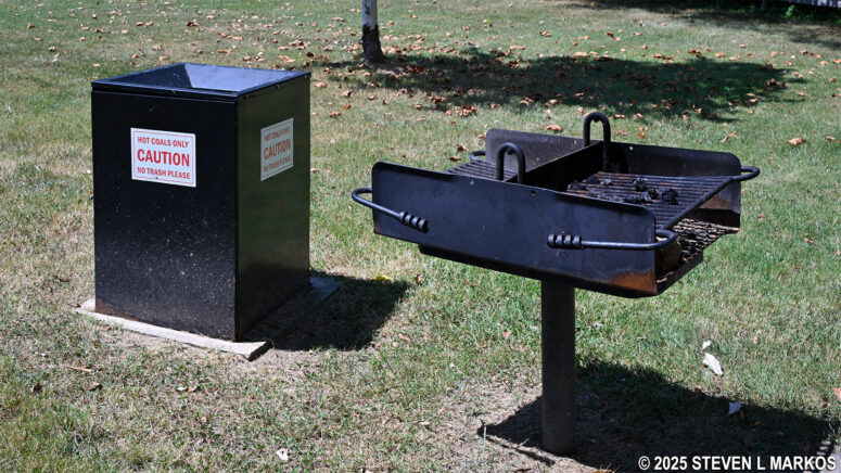 Grill at the Oxon Hill Farm Picnic Area in Maryland