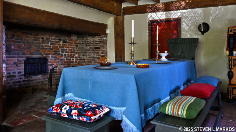 Parlor in the Iron Works House at Saugus Iron Works National Historic Site