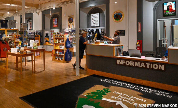 Visitor Center at Springfield Armory National Historic Site