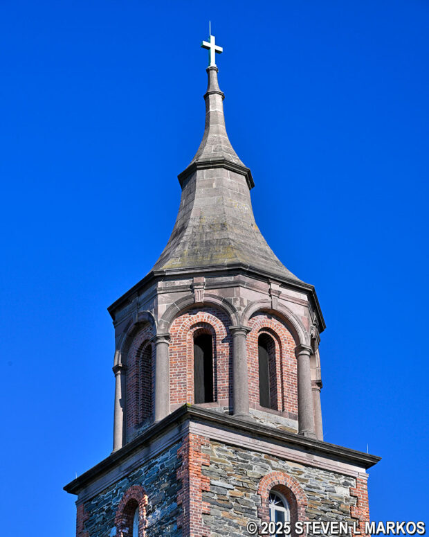 Stone and brick cupola on Saint Paul's Church, Saint Paul's Church National Historic Site
