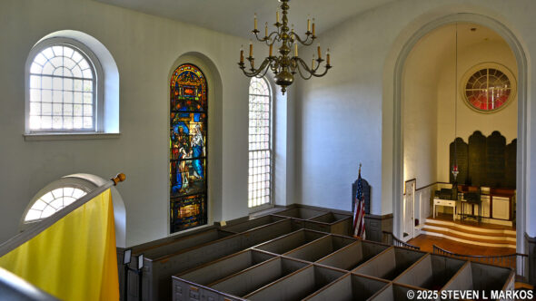 Interior of Saint Paul's Church, Saint Paul's Church National Historic Site