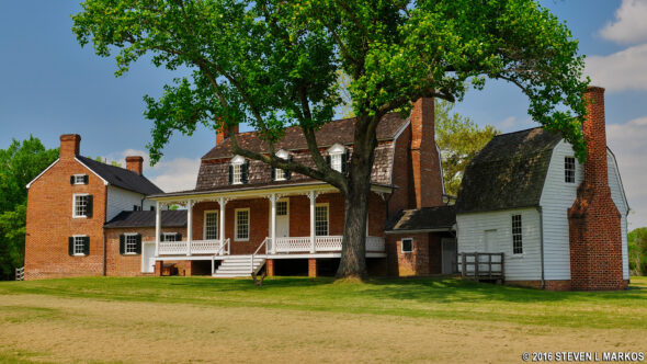 Thomas Stone's house, Habre de Venture, at Thomas Stone National Historic Site