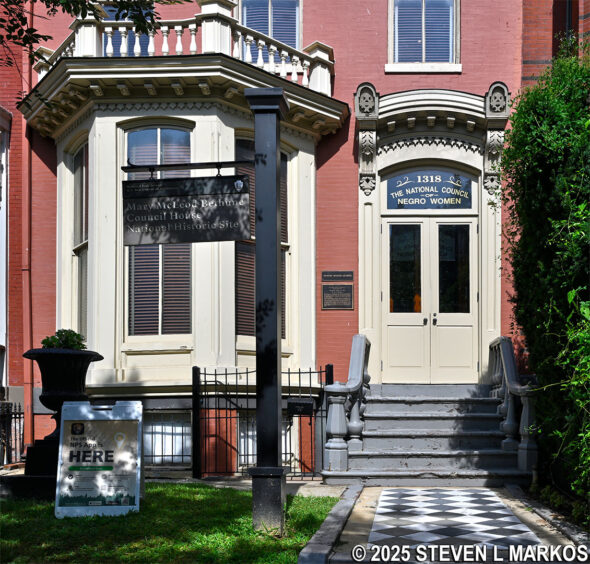 1943-1966 headquarters of the National Council of Negro Women, Mary McLeod Bethune Council House National Historic Site