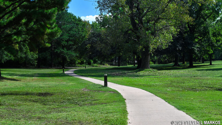 Path of the River Loop Trail at Fort Smith National Historic Site