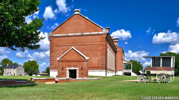 Visitor Center at Fort Smith National Historic Site