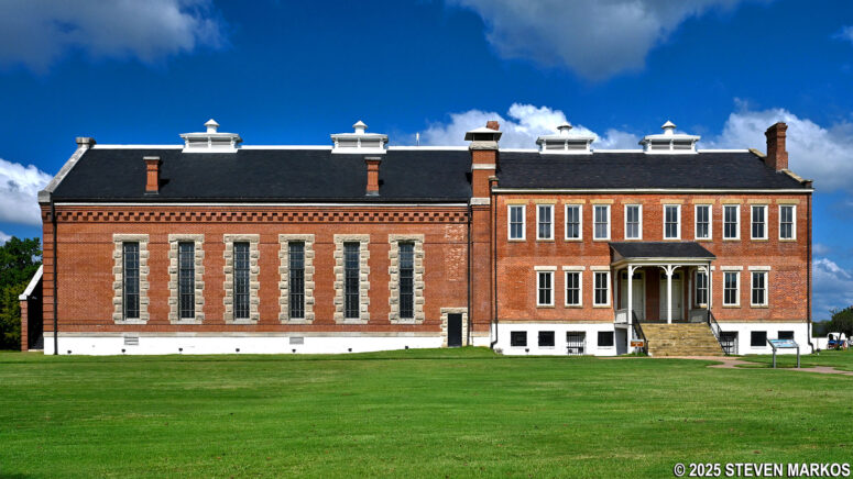 Former military barracks, courthouse, and jail at Fort Smith National Historic Site