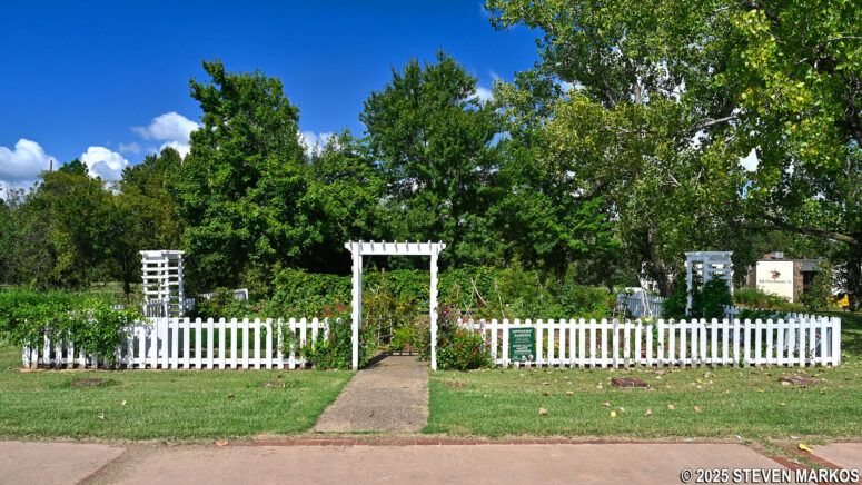 Officers' Garden at Fort Smith National Historic Site