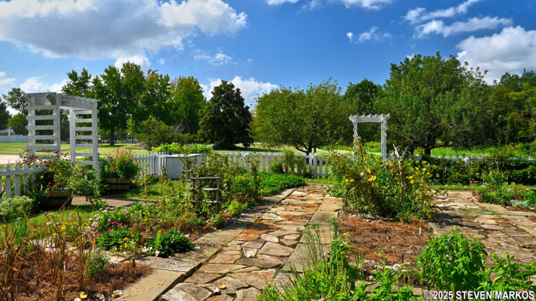 Officers' Garden at Fort Smith National Historic Site