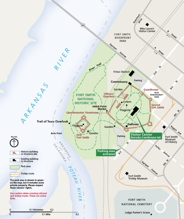 Fort Smith Map (click to enlarge)