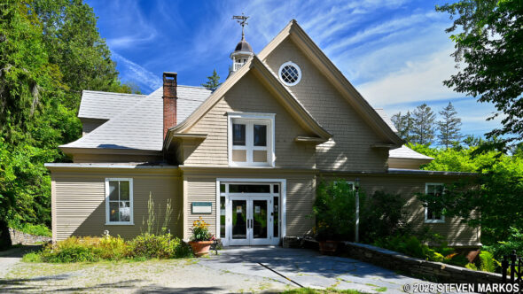 Carriage Barn Visitor Center at Marsh-Billings-Rockefeller National Historical Park