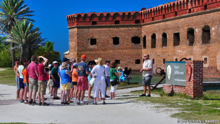 Fort Jefferson guided tour, Dry Tortugas National Park