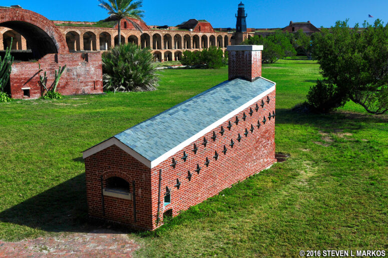 Shot Furnace at Fort Jefferson on Garden Key in Dry Tortugas National Park