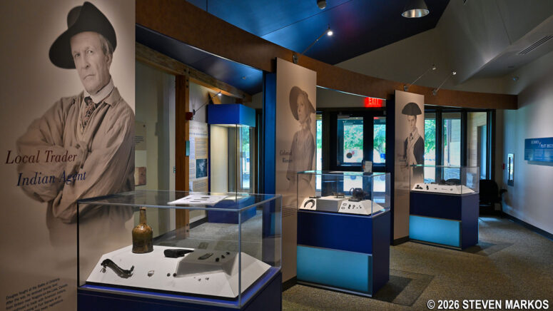 Museum inside the Visitor Center at Fort Stanwix National Monument