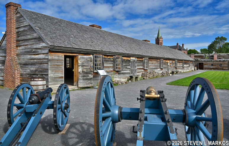 Barracks building at Fort Stanwix, Fort Stanwix National Monument