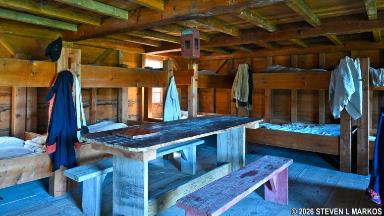Enlisted Men's Barracks building at Fort Stanwix, Fort Stanwix National Monument