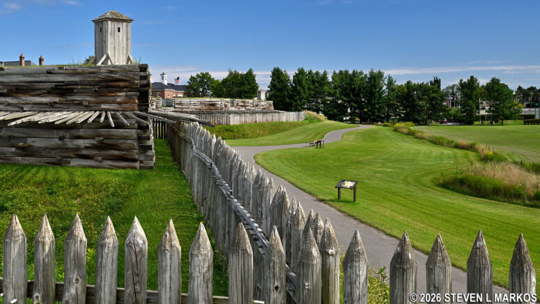 Walking path around Fort Stanwix, Fort Stanwix National Monument