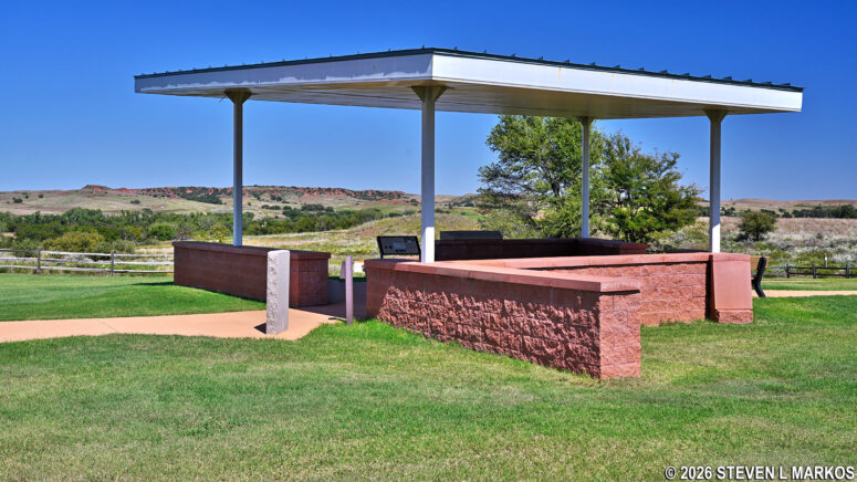 Battlefield Overlook at Washita Battlefield National Historic Site