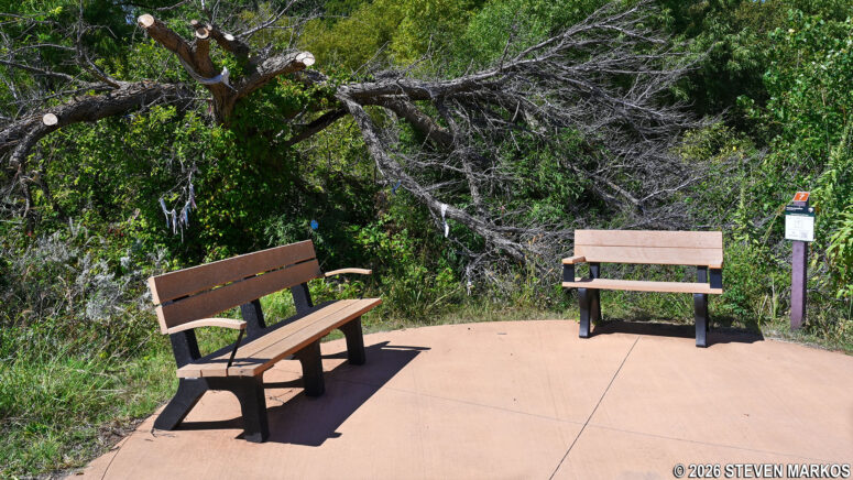 Stop 7 on the Washita Battlefield Trail, Washita Battlefield National Historic Site
