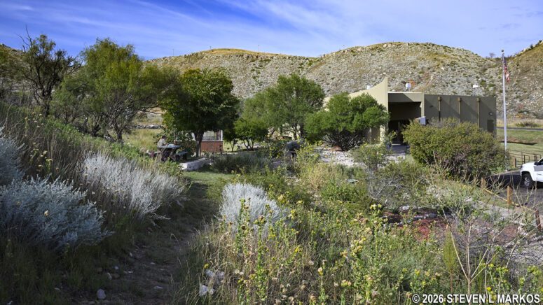 Mesquite Trail ends back at the Alibates Flint Quarries National Monument Visitor Center